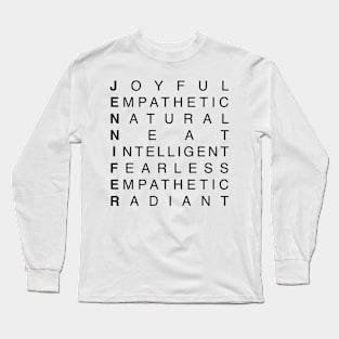 JENNIFER Long Sleeve T-Shirt